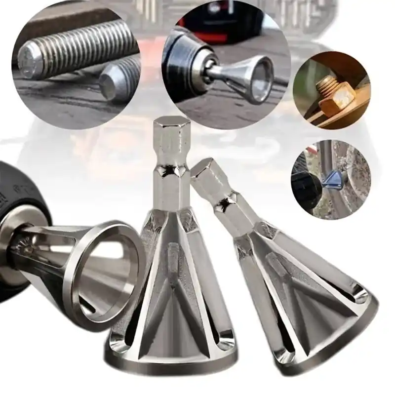 Metal Chamfering Deburring Tool For Electric Drills 1pc
