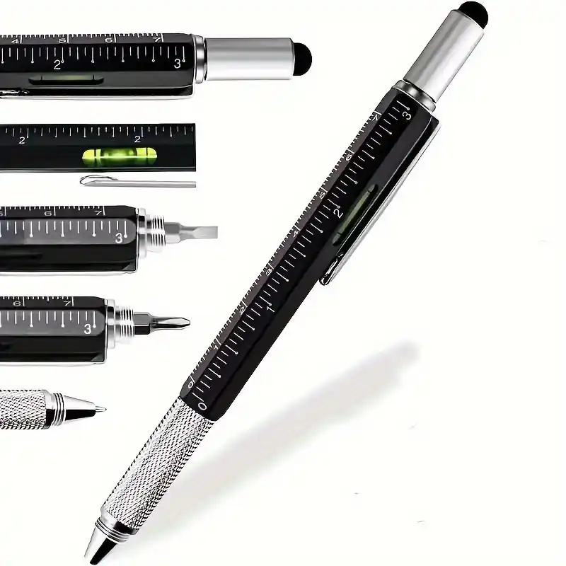 6in1 Multitool Pen With Screwdrivers Compact Versatile Pocket Gadget