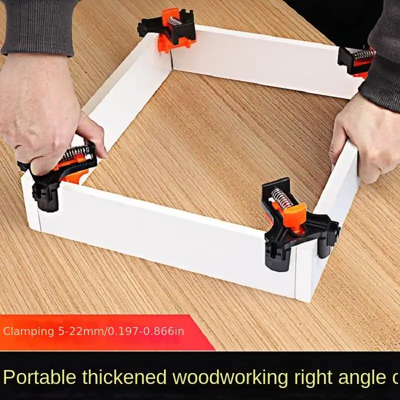 4pcs Heavyduty Woodworking Corner Clamps Perfect For Frames Diy Projects