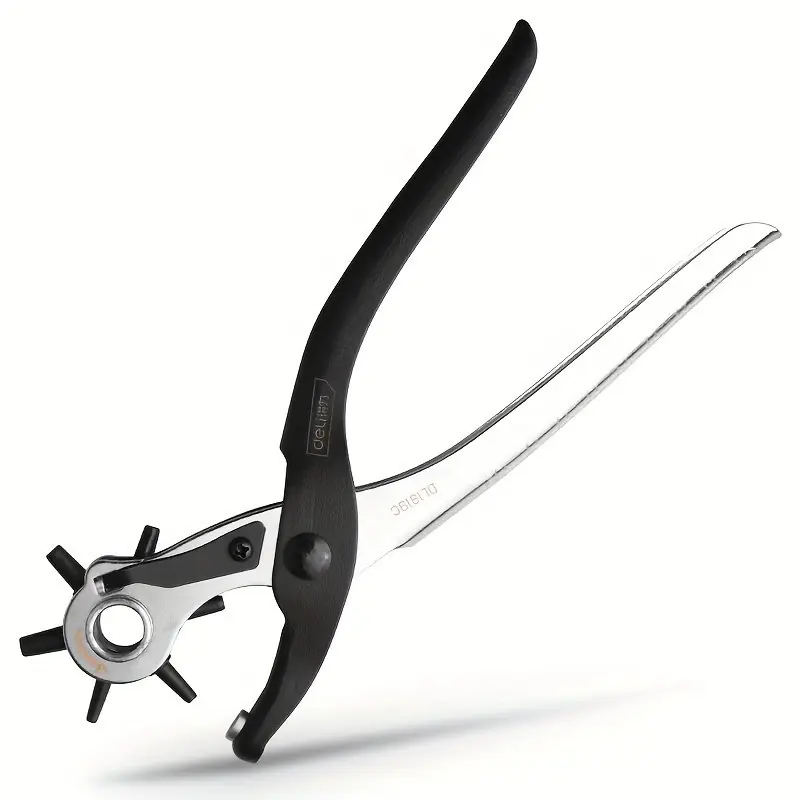 Adjustable Leather Belt Hole Punch Plier Professional Multisize Tool