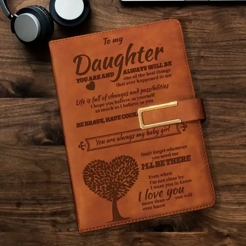A5 Engraved Bible Verse Journal Religious Gift For Daughter Notebook