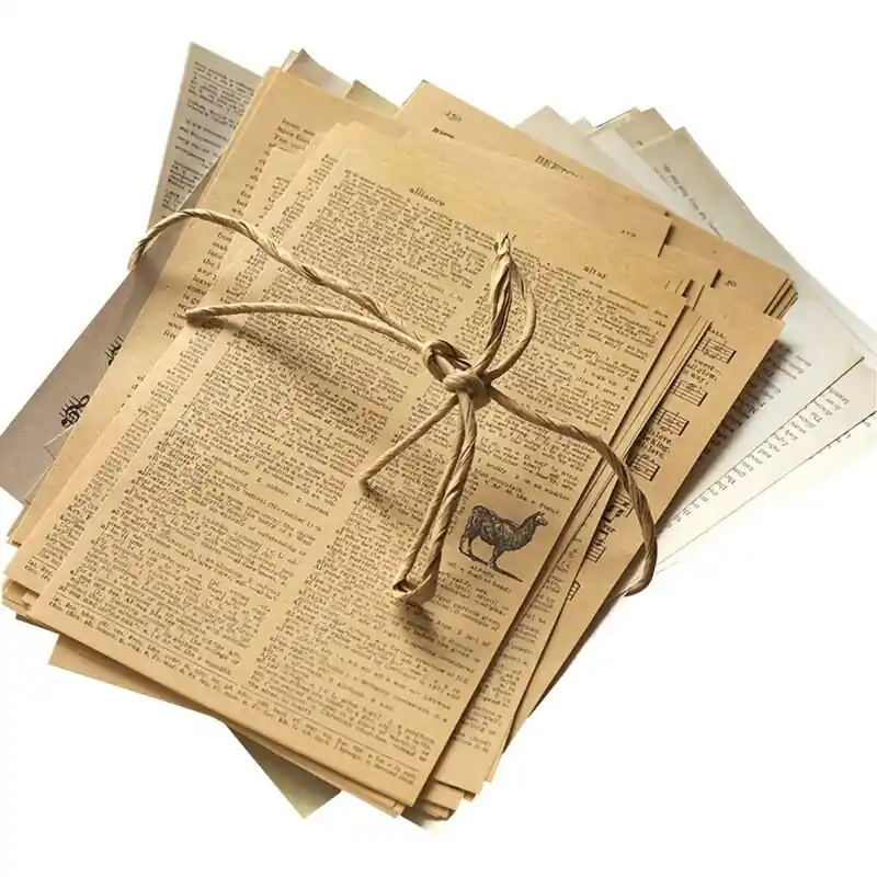 114pcs Vintage Ephemera Pack Junk Journal Scrapbooking Decoupage Paper