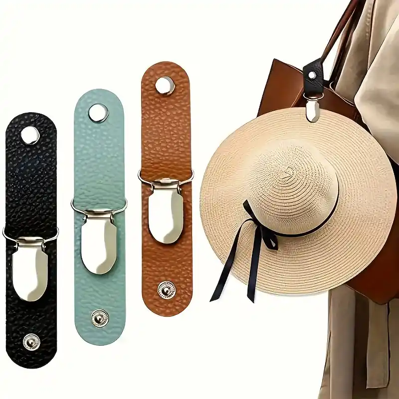 Portable Mini Travel Hat Clip Durable Reusable Bag Accessories