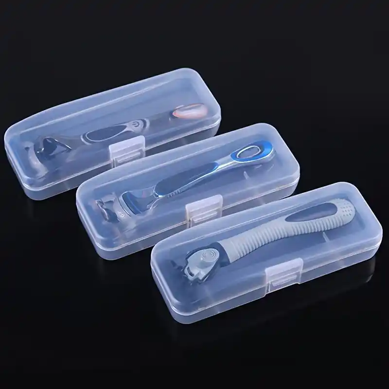 Travelfriendly Razor Storage Case Portable Protective Box For Manual Shavers