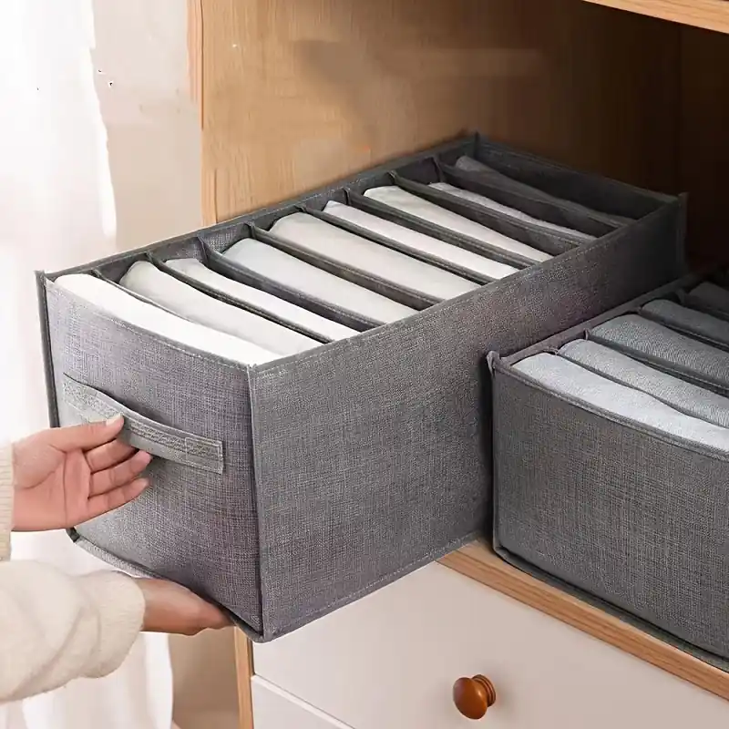 9grid Pants Storage Box Jeans Organizer 173x98x78 Inches Capacity