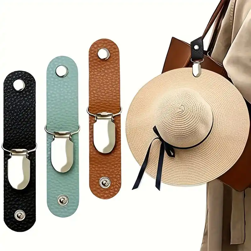 Compact Portable Hat Clip Lightweight Multipurpose Travel Backpack Accessory