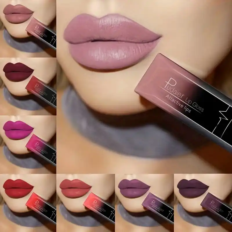 Waterproof Velvet Matte Liquid Lipstick 17 Vibrant Colors For All Skin Types