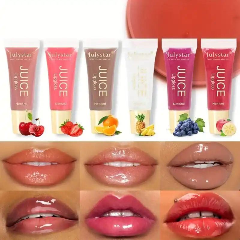 Hydrating Crystal Jelly Lip Oil Glassy Shine Moisturizing Balm