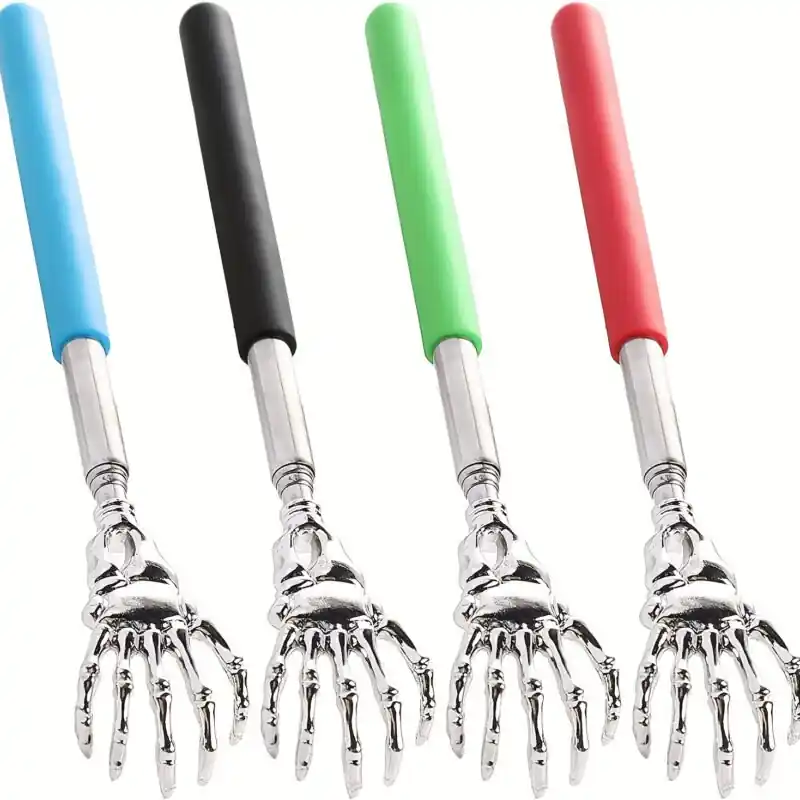 Extendable Stainless Steel Back Scratcher Comfort Grip Perfect Gift Idea