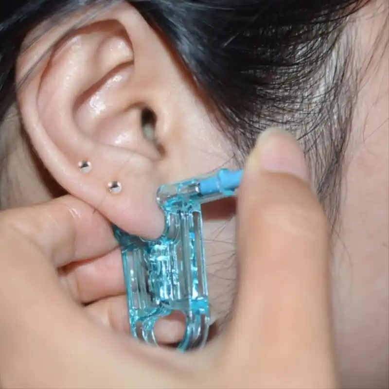 3piece Ear Piercing Set Steel Studs Safe Tool Earring Kit
