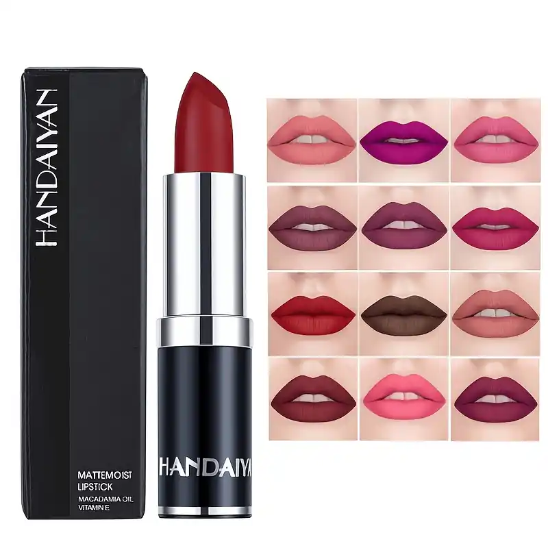 Waterproof Long Lasting Matte Liquid Lipstick 12 Colors Valentines Gifts