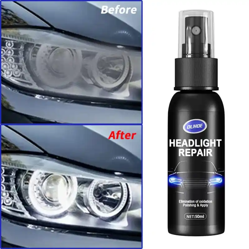 Ultimate Car Headlight Restoration Kit With Scratch Remover Boost Night Visibility