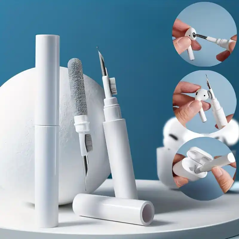 Ultimate 3in1 Wireless Earbud Cleaning Kit For Airpods More