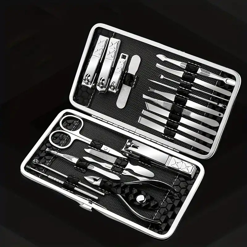 Ultimate 18piece Manicure Pedicure Kit Professional Nail Care Set