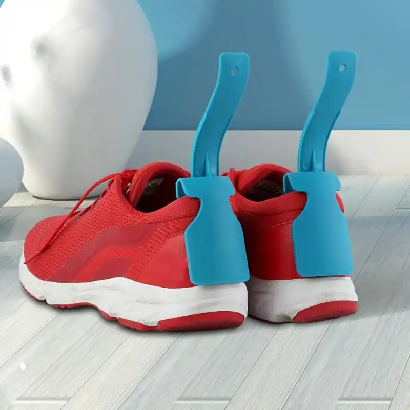 10pcs Easy Grip Shoe Horn Set For Seniors Disabled Durable Plastic