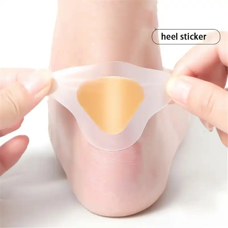 20pcs Gel Heel Protector Pads Foot Care Shoe Liners For Comfort