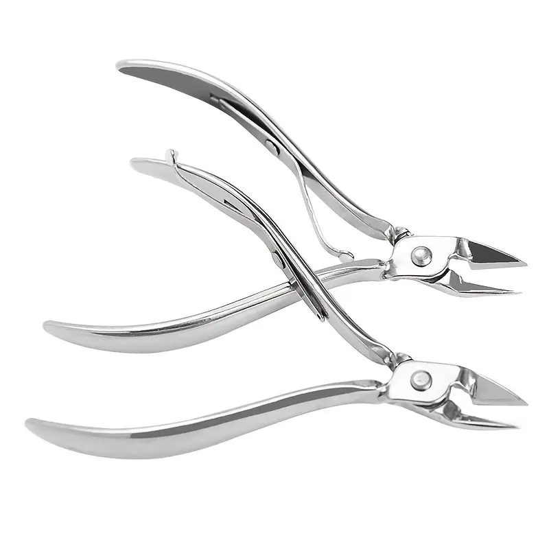 Ergonomic Stainless Steel Cuticle Nipper Professional Manicurepedicure Tool