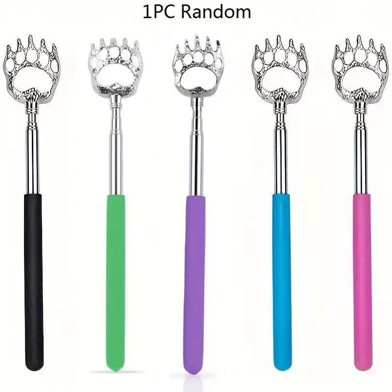 Bear Claw Telescoping Back Scratcher Adjustable Metal Itch Relief Tool
