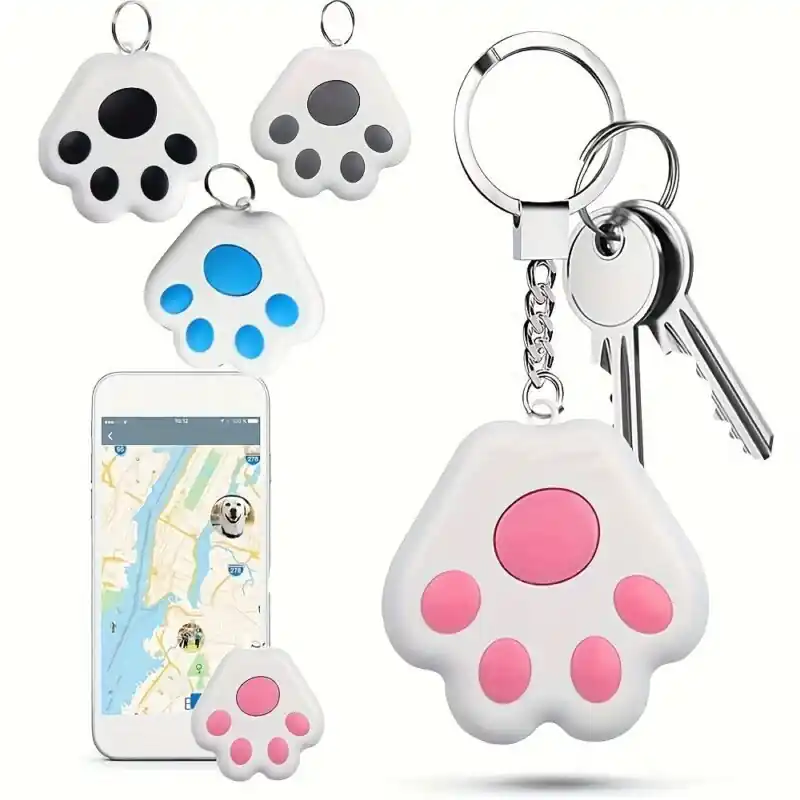 Mini Gps Tracker Bluetooth 50 Wifi Appcontrolled Keypet Locator