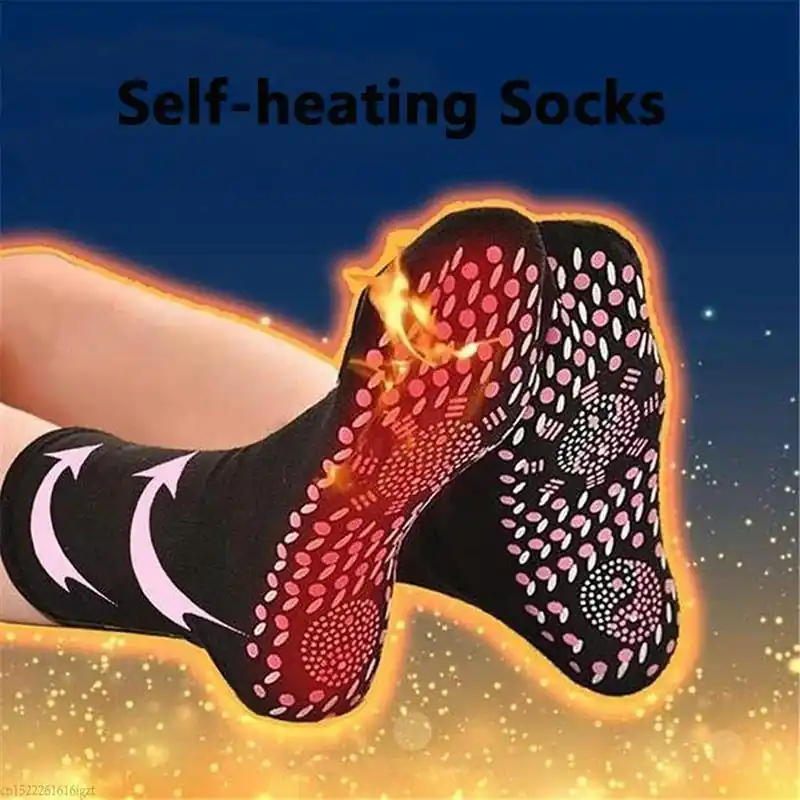 Batteryfree Selfheating Thermal Socks For Skiing Hiking Snowboarding Coldresistant