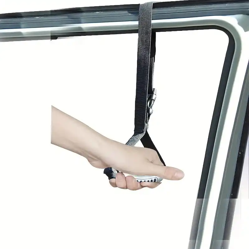 Ergonomic Car Safety Handle Mobility Aid With Adjustable Strap For Seniors