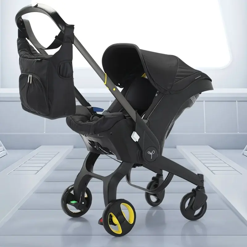 Portable Multifunctional Stroller Set With Mommy Bag For Family Travel