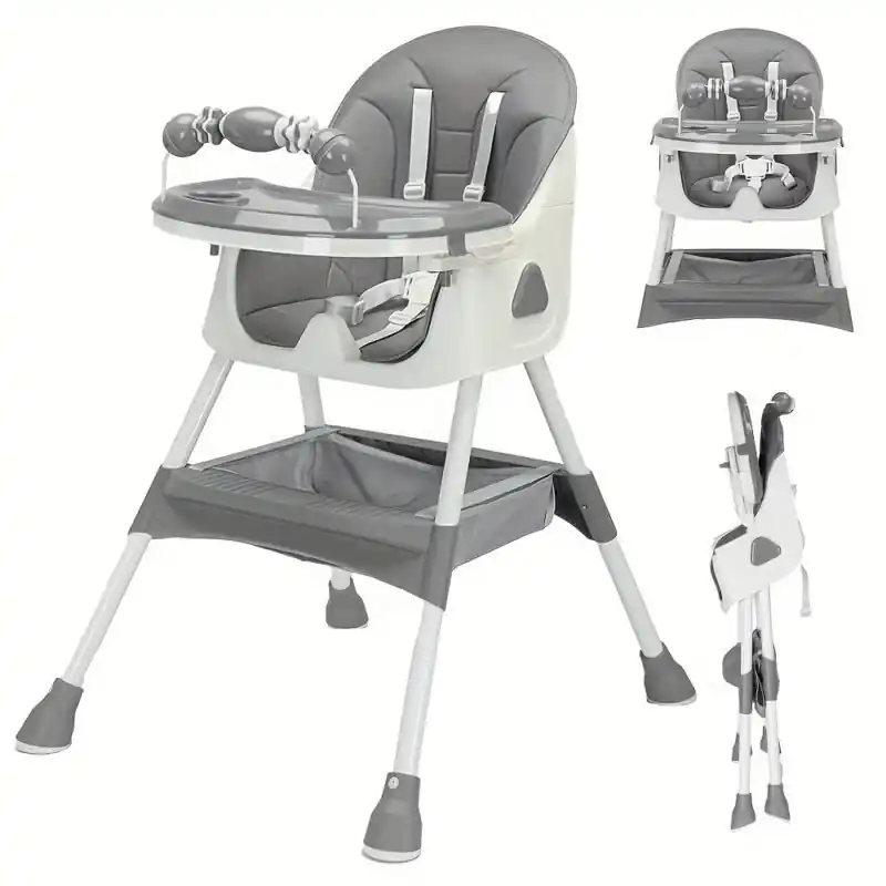 Adjustable High Chair Table For Toddlers Portable Infant Feeding Seat Ideal Holiday Gift