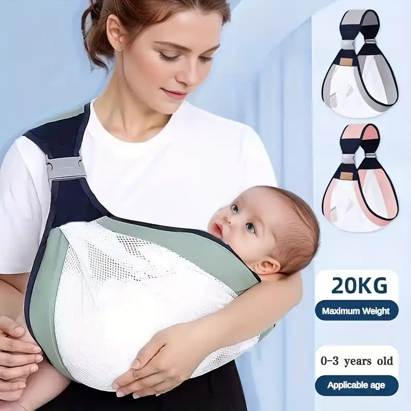 Adjustable 3d Mesh Baby Sling Carrier Perfect Holiday Gift