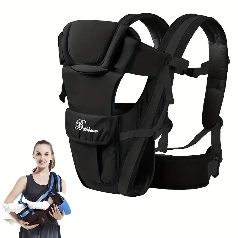 Breathable 4in1 Baby Carrier Sling Comfortable Infant Wrap For Holidays