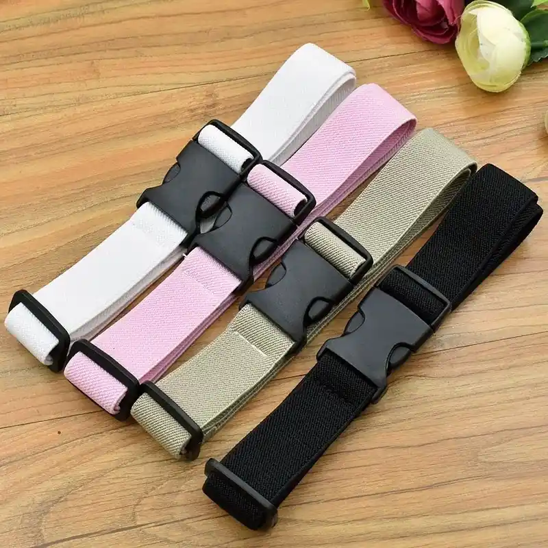 Adjustable Elastic Buckle Belt For Boys Stylish Kids Accessories