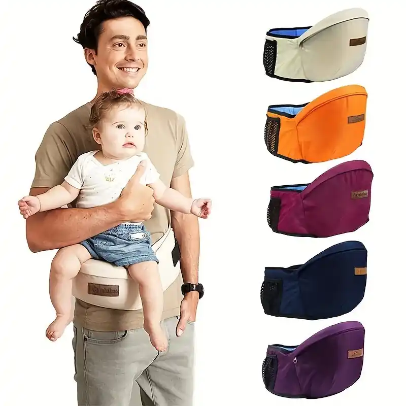 Ergonomic Baby Carrier 45 Degree Slope Multiple Colors Handsfree Design