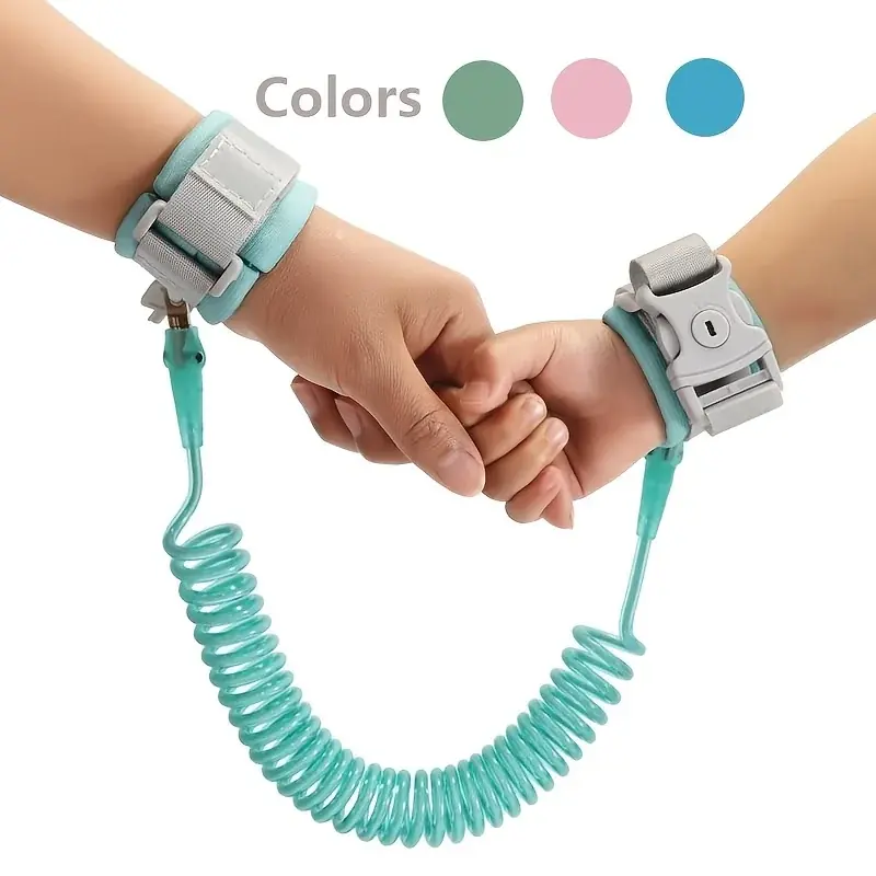 Child Safety Antilost Adjustable Wrist Link Belt In 3 Colors