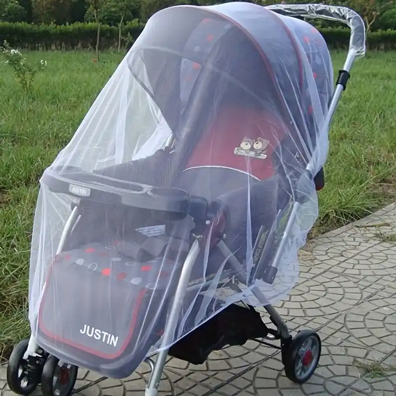 Infant Safety Mosquito Net Cover For Pushchair Cart Baby Insect Shield