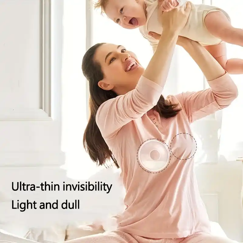 2pcs Silicone Breast Milk Collector Shells For Nursing Pumping Relief