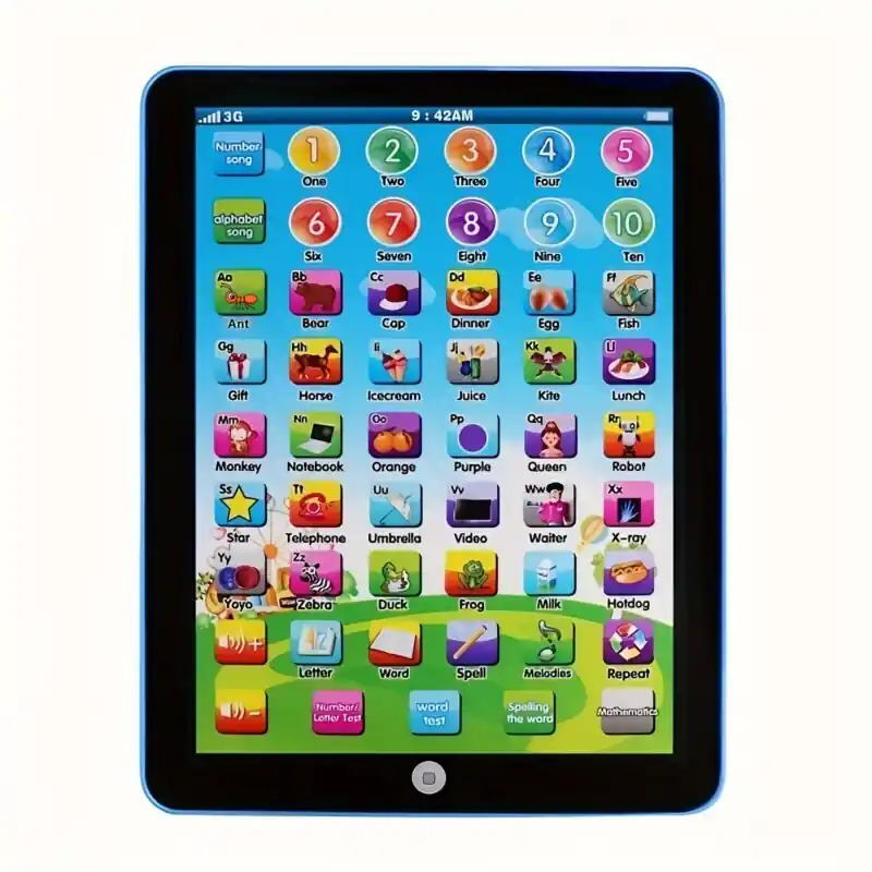 Kids Learning Tablet Toy Ideal Gift For Ages 3 Holidays Birthdays