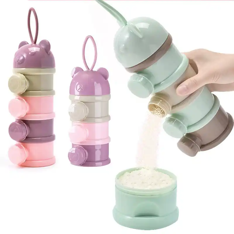 Portable Baby Formula Milk Storage Box Infant Food Container Gift