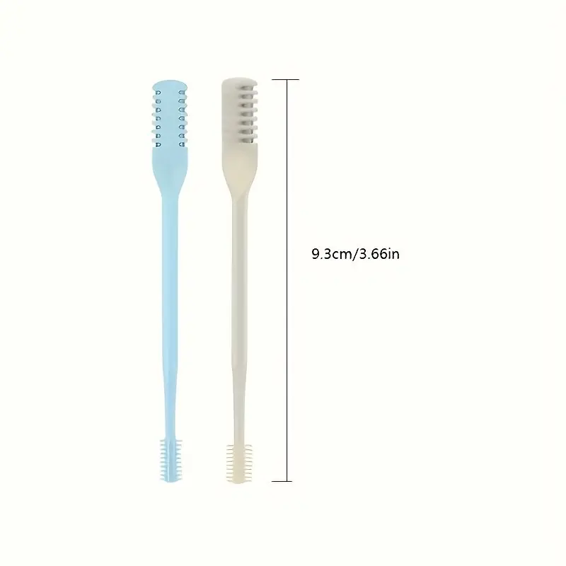 Portable 2pack Nose Hair Trimmer Kit 360degree Rotation Manual Washable