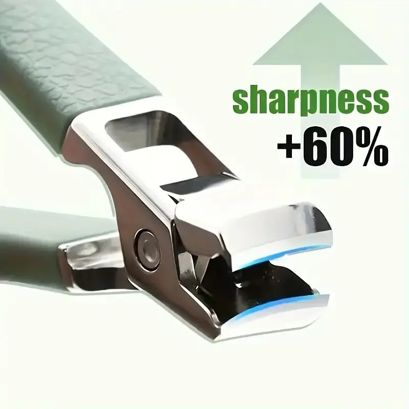 Professional Stainless Steel Large Mouth Nail Clipper For Thick Tough Nails
