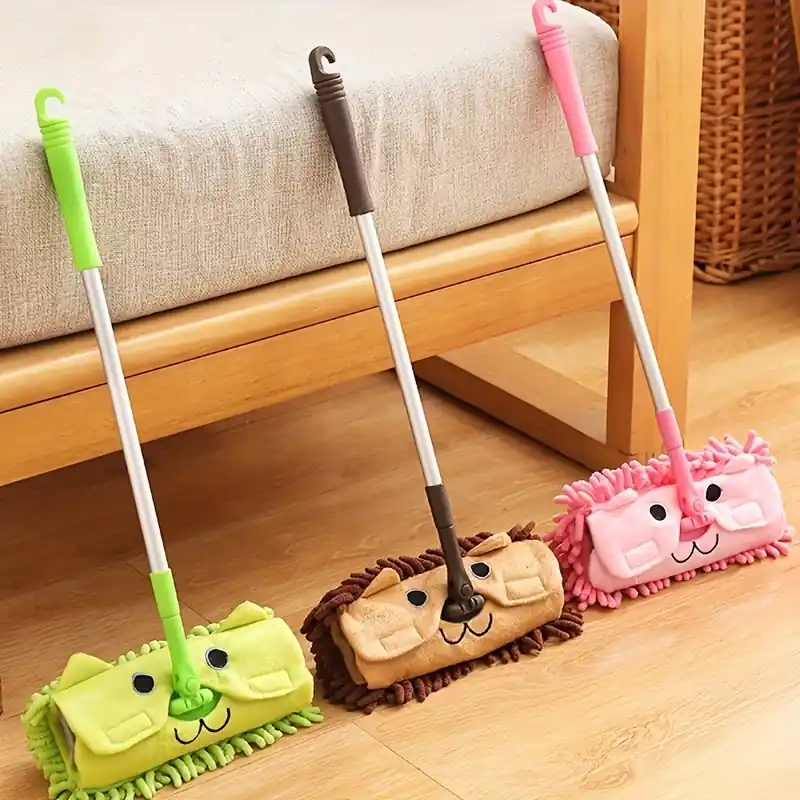 Portable Mini Household Cleaning Mop Toy Back To School