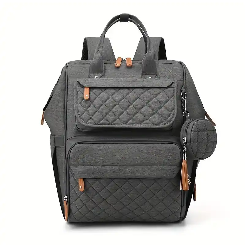 Largecapacity Multifunctional Mommy Backpack Diaper Milk Bottle Organizer