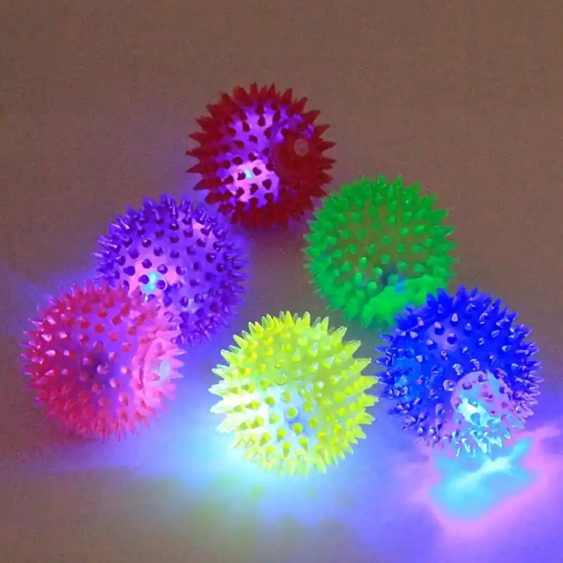 Interactive Flashing Light Dog Ball Toy For Endless Pet Playtime