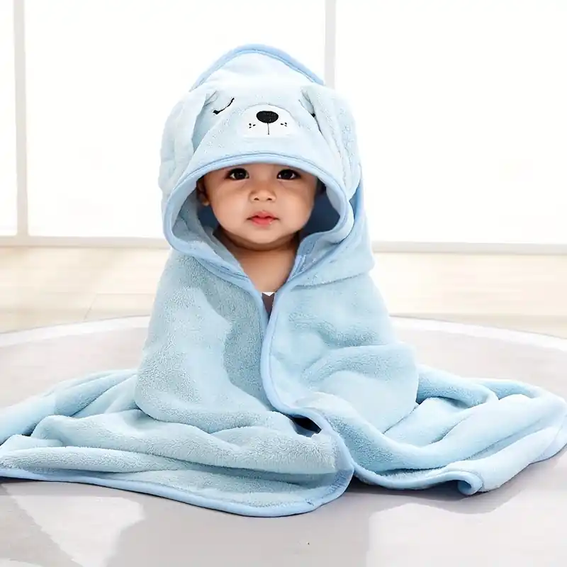 Ultra Soft Absorbent Baby Bath Towel Robe Ideal Holiday Gift