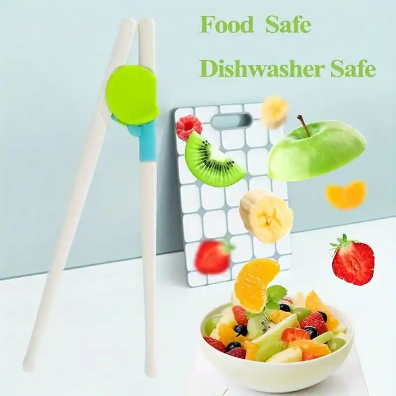 Kids Learning Chopsticks Set Training Helper Easter Gift 1 Pair