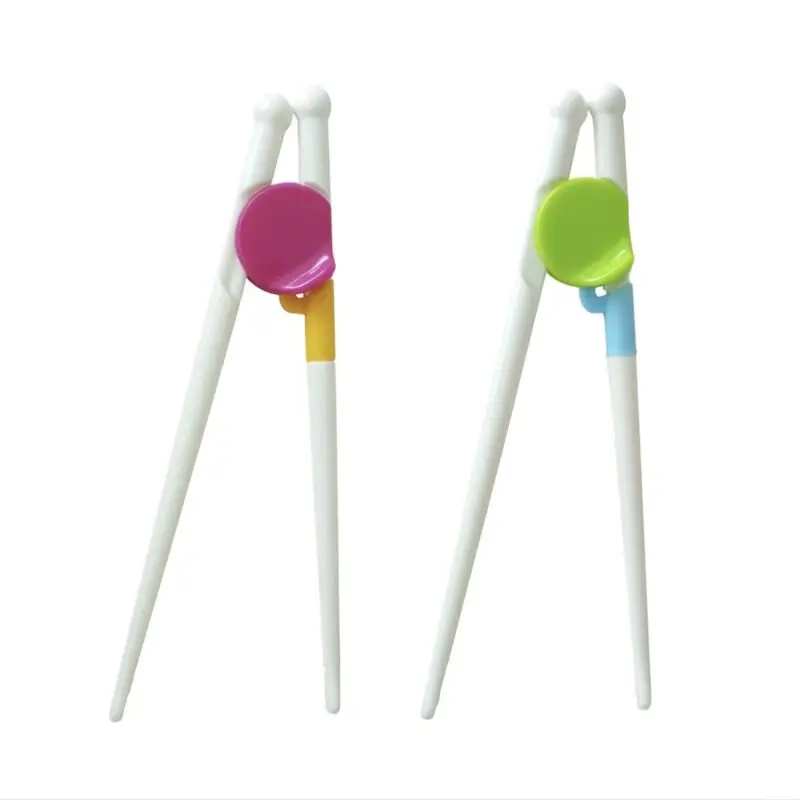 Pandaear 2pcs Training Chopsticks Set For Kids Adult Beginners Detachable Easylearn Practical Gift