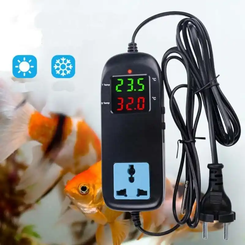 Mh2000 Home Farm Temperature Controller With Socket Display