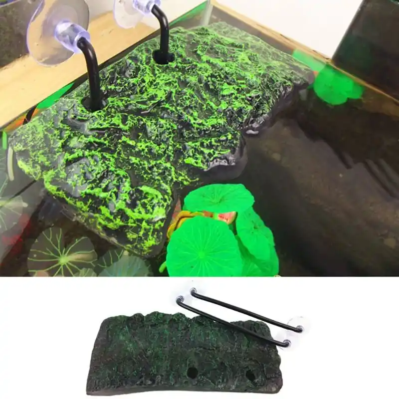 Brazilian Tortoise Floating Bask Terrace Pu Foam Aquarium Climb Platform