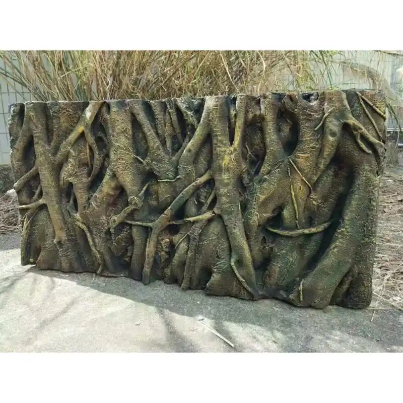3d Reptile Terrarium Decoration Foam Background Tree Pattern For Gecko Lizard Frog Tortoise Vivarium