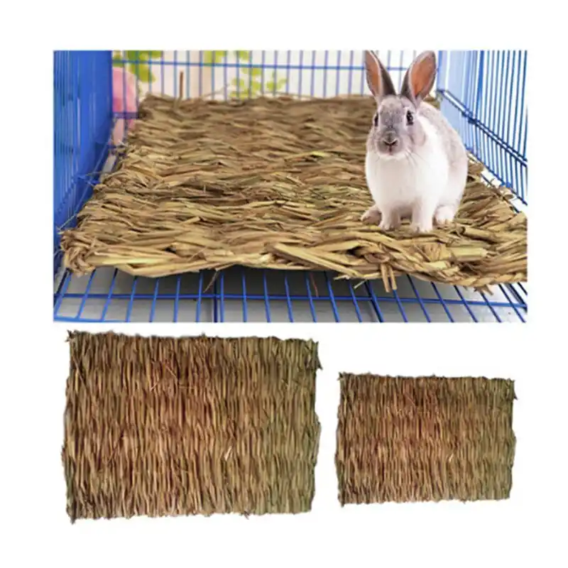 Safe Woven Grass Bed Chew Toy For Hamster Rabbit Guinea Pig