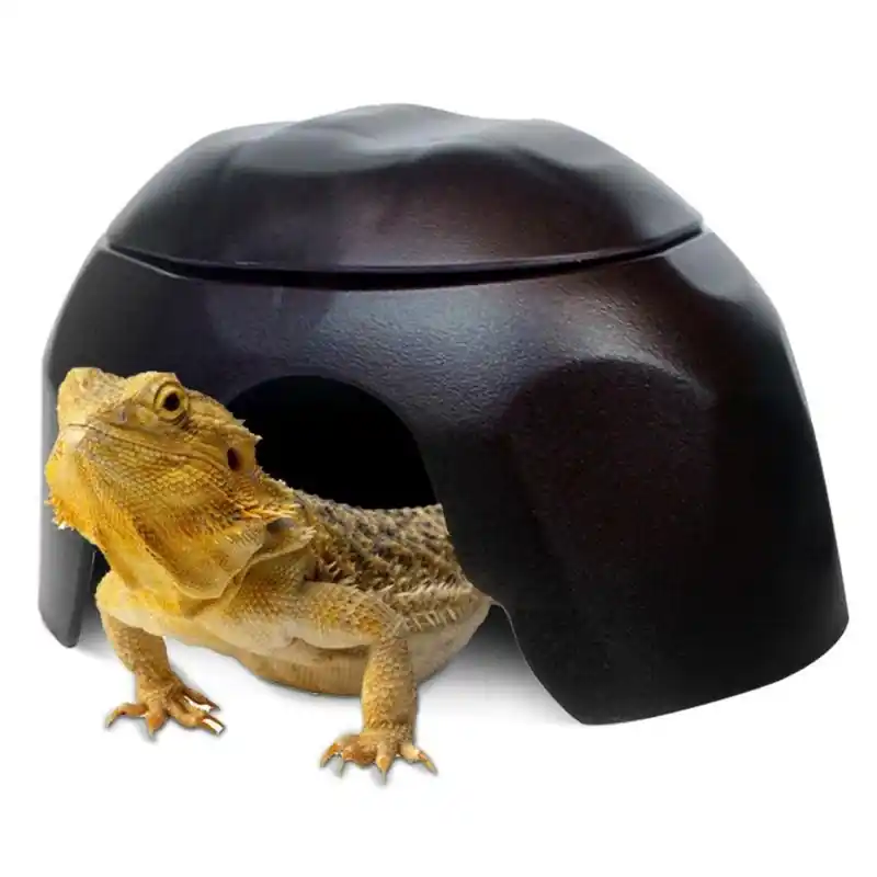 Turtle Habitat Accessory Landscaping Tortoise Nest Cave Drying Platform Shelter