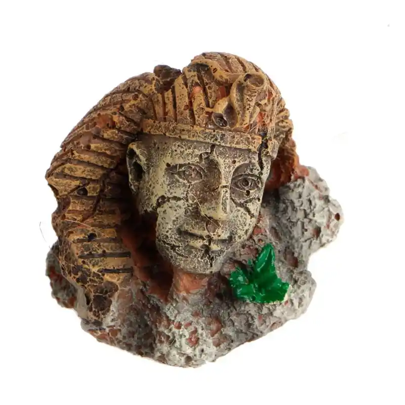 Sphinx Pharaoh Aquarium Ornament Egyptianinspired Fish Tank Decoration